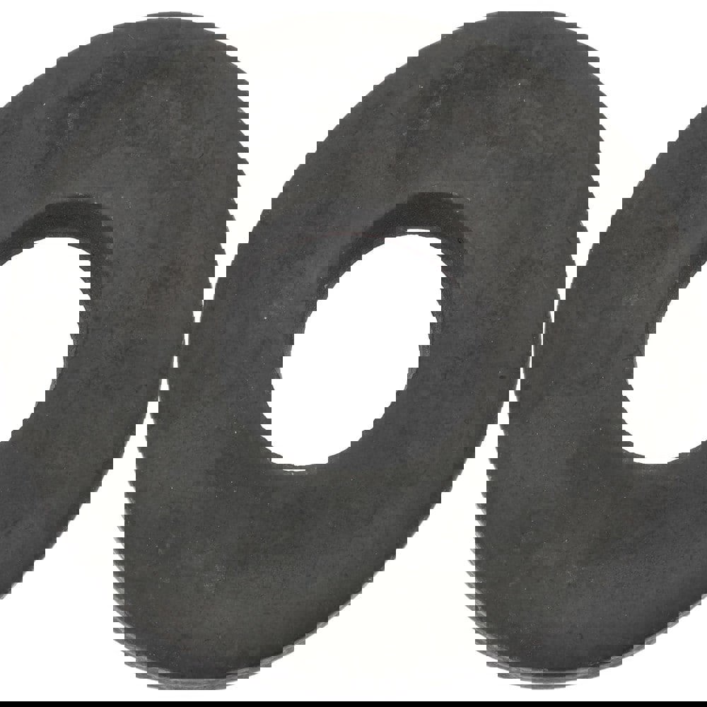 M12 Screw Standard Flat Washer: Steel, Black Phosphate Finish